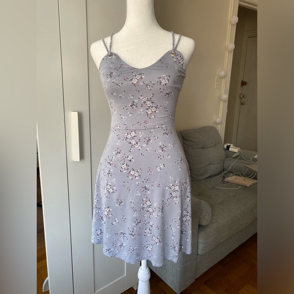 Garage Dress XS purple-gray spaghetti straps - Picture 8 of 8